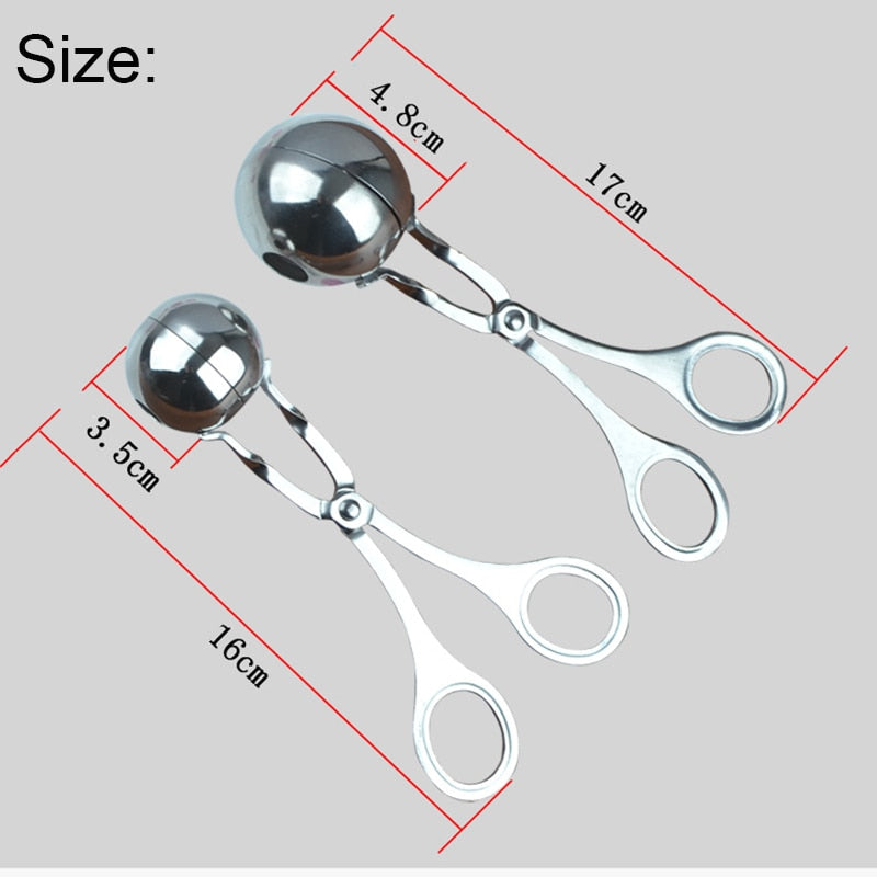 Stainless Steel Meatball Scoop 