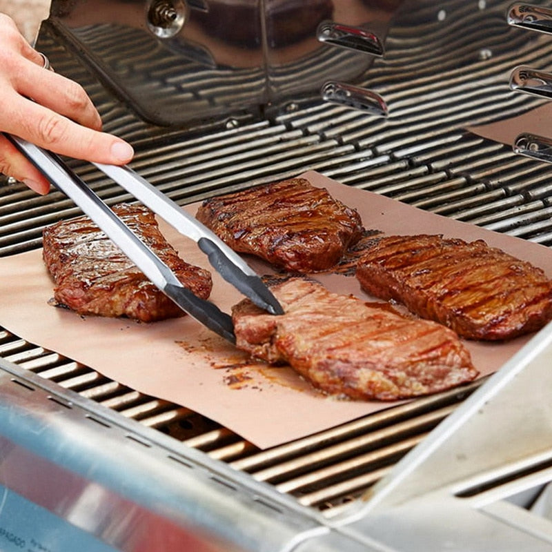 Non stick bbq grill cheap mat