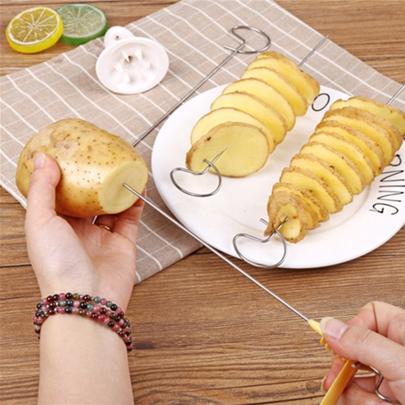 How to make spiral Potato Slicer