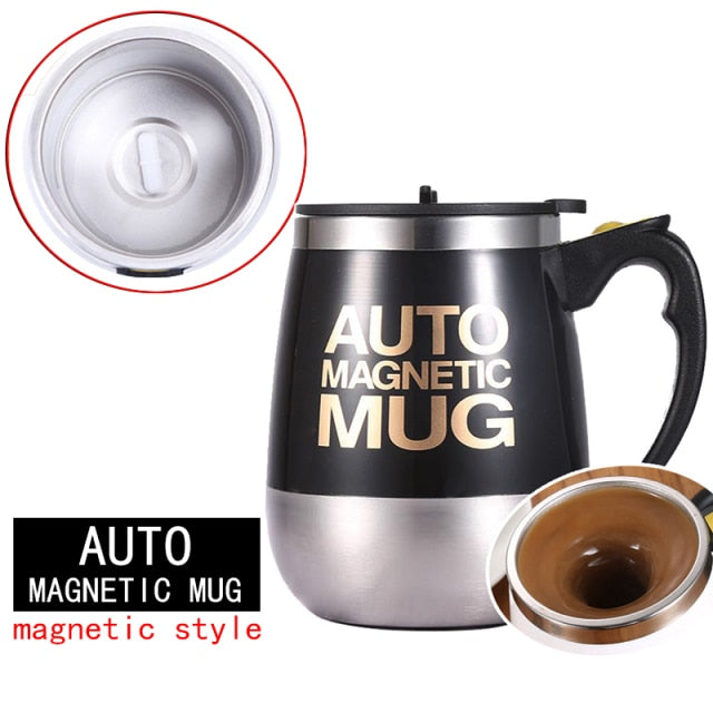 380ml Automatic Stirring Magnetic Mug – BlueBalsamApothecary