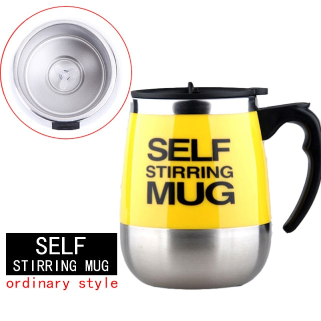 Rechargeable Self Stirring Magnetic Mug – KRALITSI